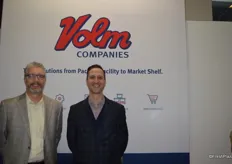 Michael Hunter II and Matthew Alexander with Volm Companies
