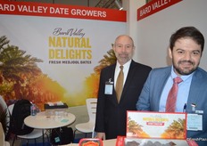 Richard Wangenheim and Juan Guzman with Bard Valley Date Growers