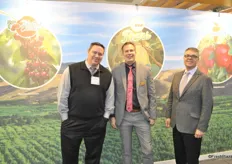 B.J. Thurlby from Nortwest Cherry Growers, Jeff Correa from Pear Bureau Northwest and George Smith from Washington Apple Commission. Some growers are member of more than 1 organisation.