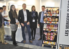 Lucy Jaczynski, Pierre Batardière, Julie Miossec and Jean-Jacques Cadiou from Daniel Cadiou