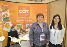Marie-Laure Élève and Lisa Herrero from COT International