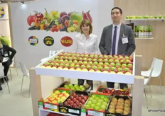 Nathalie Casal and Victor Laurent from Distrimex
