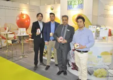 Alberto Labrado, Benjamin Singh, Sukhdev Sing and Enver Felix Loayza Mora from Food Freshly