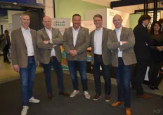 The men of Freight Line, with Mark Verhoef, John de Boom, Chris Hans van der Hout, Mark Vorstenbosch and Bert de Zeeuw