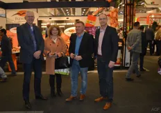 And yet another photo with Aart Blom and his wife, of Fruitpartners Blom