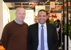 Adriaan van Belzen, of Daily Onions, with his Egyptian colleague Mohamed El Sheikh, of Trading Island