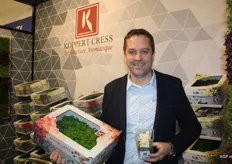 Koppert Cress presented its new packaging range, showcased enthusiastically by Marc Bonsmann
