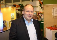 Carrot trader Kees Heegsma, of Lemmer, also visited the fair