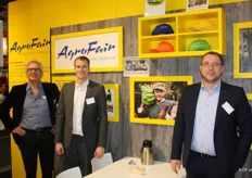 Frank Vermeersch, Roeland Herrewijnen and Julian Arnts, of AgroFair