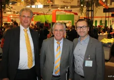 Pieter Jan Floris, Charles Marse and Ard van 't Veer, of Insurance broker AON