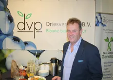 Marcel Driessen, of Driesvenplant, a breeding firm that breeds blueberry plants through microcuttings and in vitro
