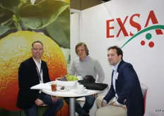 Eddy Kreukniet, of Exsa Europe, chatting with some business relations