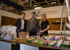 Verhoeckx supplies a complete range of mushrooms. Brent, Paul and Danique Verhoeckx.