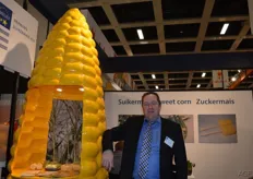 Giel Hermans from Hermans Suikermais. Available year-round, own cultivation, packing and selling of sweetcorn.