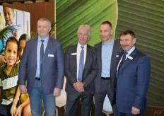 Coen Bos from Fyffes with Russian colleagues.