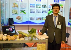 Peter Zheng, Sales Manager at Shandong Artisan Agricultural Products.