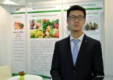 Jason Wang, international sales manager at PLM Biosciences.