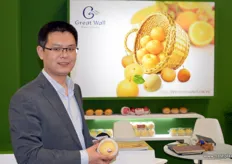 Gavin of Great Wall Fruits, exporter of Chinese apples and pears.