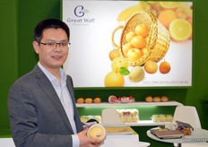Gavin of Great Wall Fruits, exporter of Chinese apples and pears.
