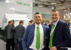 Jean Christophe and Fabrice Blanc of MAF Roda. Jean Christophe is responsible for the company's activities in China.