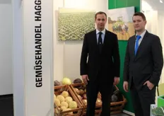 The family business of Gemüsehandel Hagge GmbH, with Peter J. Hagge and Jan Boje Ketels in the photo, are banking on 250 hectares of cabbages.