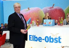 The Elbe-Obst Vertriebsgesellschaft GmbH was, of course, also represented at Fruit Logistica. On the photo, Chairman of the Board, Hans-Herbert zum Felde.