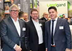 The gentlemen of Landgard Thomas Bittel, Marc Beckmann and Labinot Elshani are always available for a nice and informative conversation.
