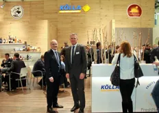 At the Kölla & Co stand, the management team, Peter Hoffmann and Marc Nicolai, warmly welcome the guests.