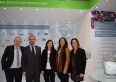 Stand of Bioconservación, a company specialised in extending the shelf life of food products.