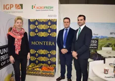 Commercial team of Agrofresh Export, presenting their new citrus brand, Montera.