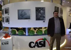 Manuel Segura, commercial director at Casi, Europe's largest cooperative of tomato producers.