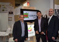 Cerima team. The company, based in Tarragona, is specialised in the production and marketing of cherries.