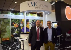 David Alba and Mateu Chilet, of Citrus Génesis, a company devoted to the management of protected varieties owned by AMC Group.
