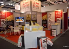 Stand of Badrinas, a company devoted to the manufacture and distribution of glues and adhesives for the agricultural sector.