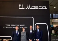 Management team of El Mosca, a company offering solutions for land and maritime shipments.