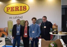 Commercial and marketing team of the Valencian company Peris, strongly committed to Piel de Sapo melons, as well as to fresh cut fruits and vegetables.