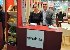 Ivonne Audiffred and Carlos Zarain, of Exquisita, Mexico.