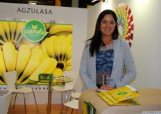 Katherine Ubilla, of Agzulasa, with the Ecuasabor brand, from Ecuador.