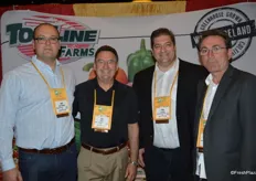 The team of Westmoreland-TopLine Farms from left to right: Max Mastronardi, Ken Green, Dino Dilaudo and Tony Cappelli.