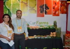 SiCar Farms is represented by Lilia Alvarez and Miguel Rivera