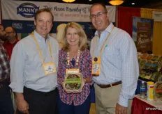 Jeffrey Freeman, Kimberly St George and Daniel Welk with Mann Packing
