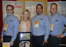 The team of Mission Produce, from left to right: Robb Bertels, Megan Berenbach, Bryan Garibay and Brent Scattini.