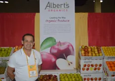 Oscar Torres with Albert's Organics