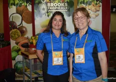 Sue Garcia and Mary Ostlund with Brooks Tropicals