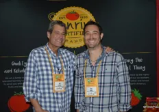 Jon Esformes and Lyle Bagley with Sunripe Certified Brands.