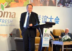 Prof. Dr. Xu Mingqi spoke about the changing nature of China’s international trade, and that demand for fresh produce and other agriculture products will continue to grow, despite changing in global trade policies.