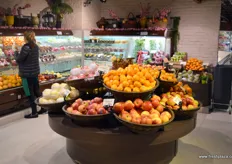 Fresh produce on display at CitySuper Shanghai.