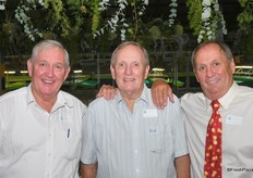 The Van der Merwe brothers: Lieben, Alwyn and Gerrit, after whom ALG Estates is named. Photo: John Ross McGregor