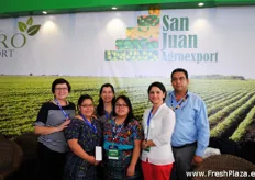 A part of the team from San Juan Agroexport.