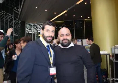 Luis Bermudez Navas from Euroberry and Ahmet Aktas from Euroberry Germany.